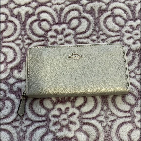 Coach Handbags - COACH ZIP AROUND WALLET